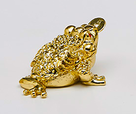 三腳招財蟾蜍寶盒