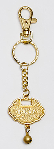 台灣民俗系列鎖圈-富貴有餘吉祥鎖佩